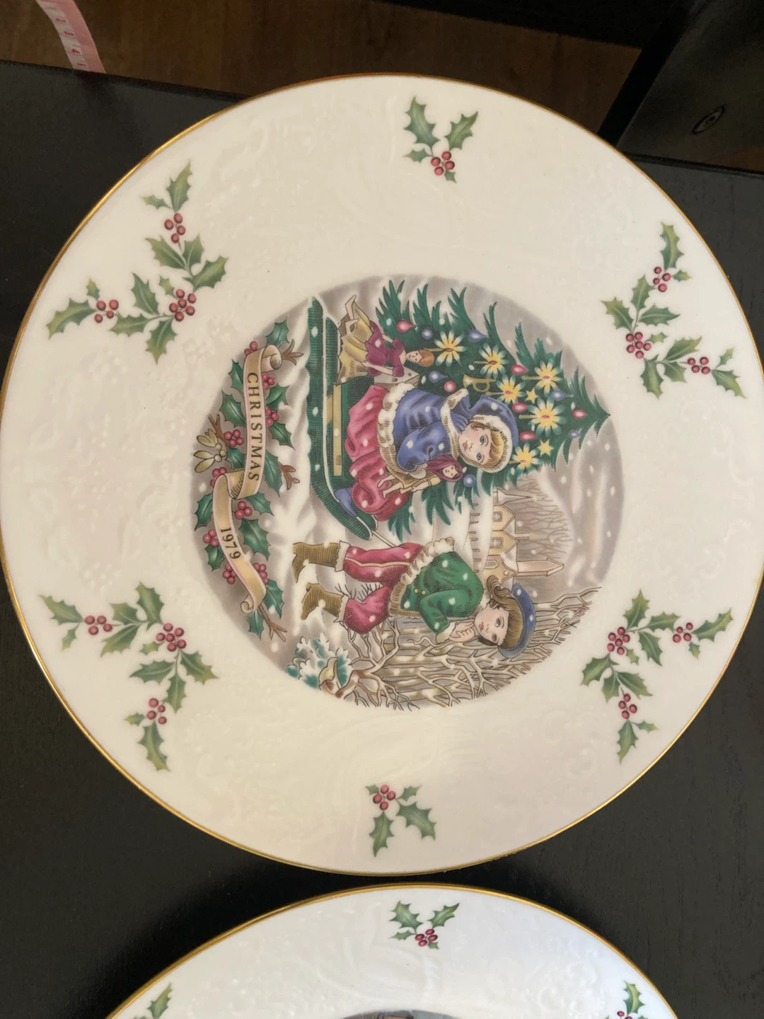 2 Royal Doulton Christmas Plates