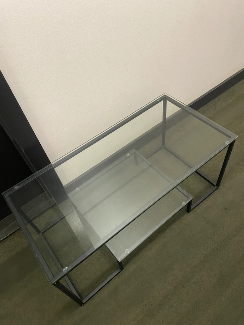 Glass TV Stand