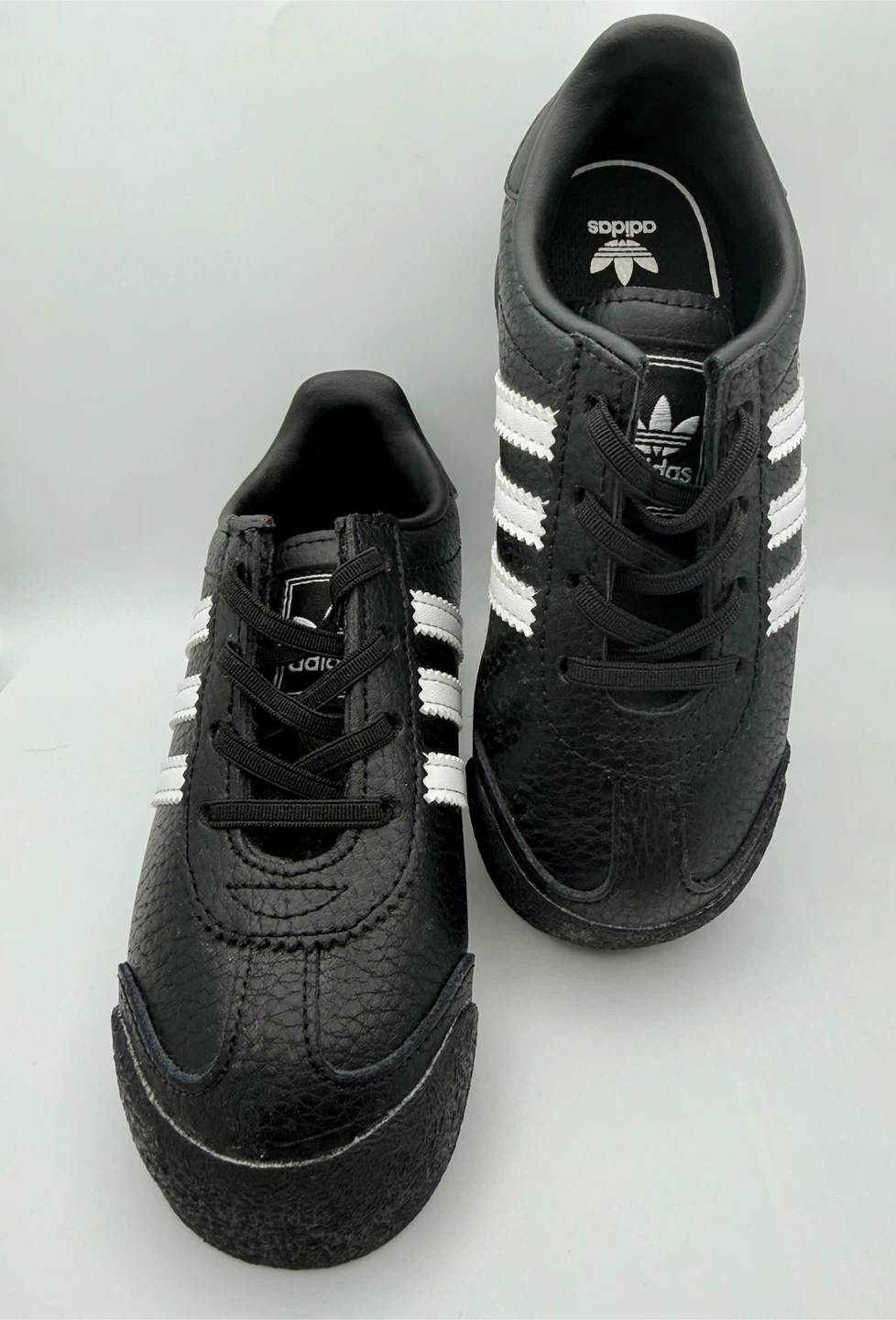 Adidas Originals Samoa Kids Sneakers - Black/White - Size 9K
