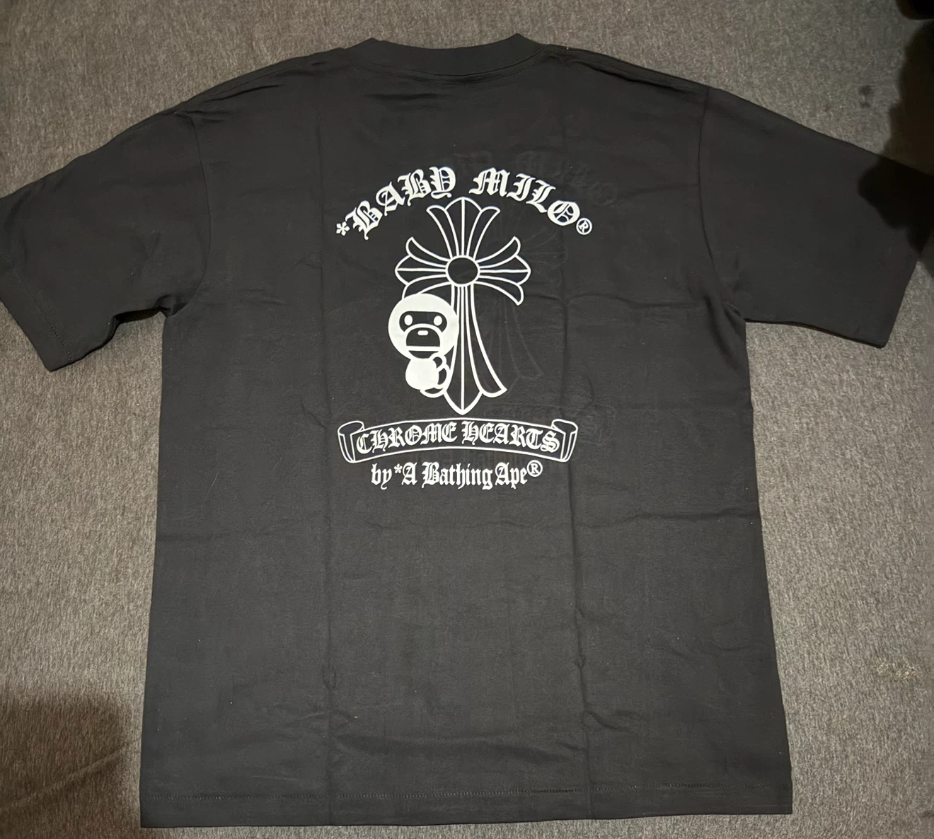 BAPE x Chrome Hearts Style T-Shirt - photo 2