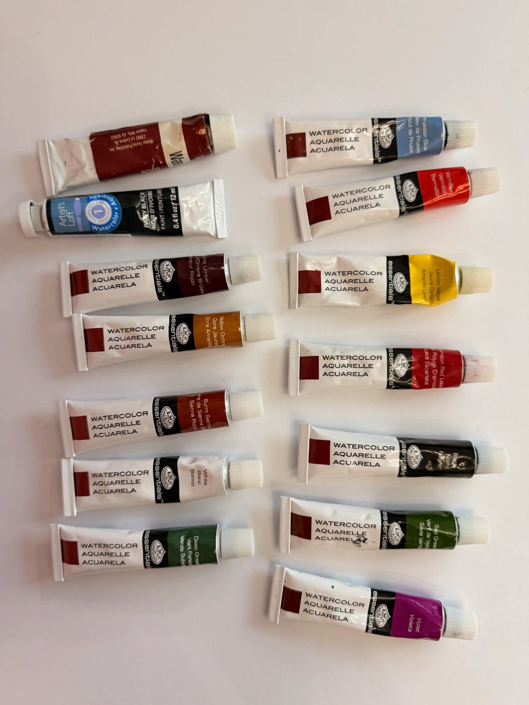 Assorted Watercolour Paint Tubes - photo 2