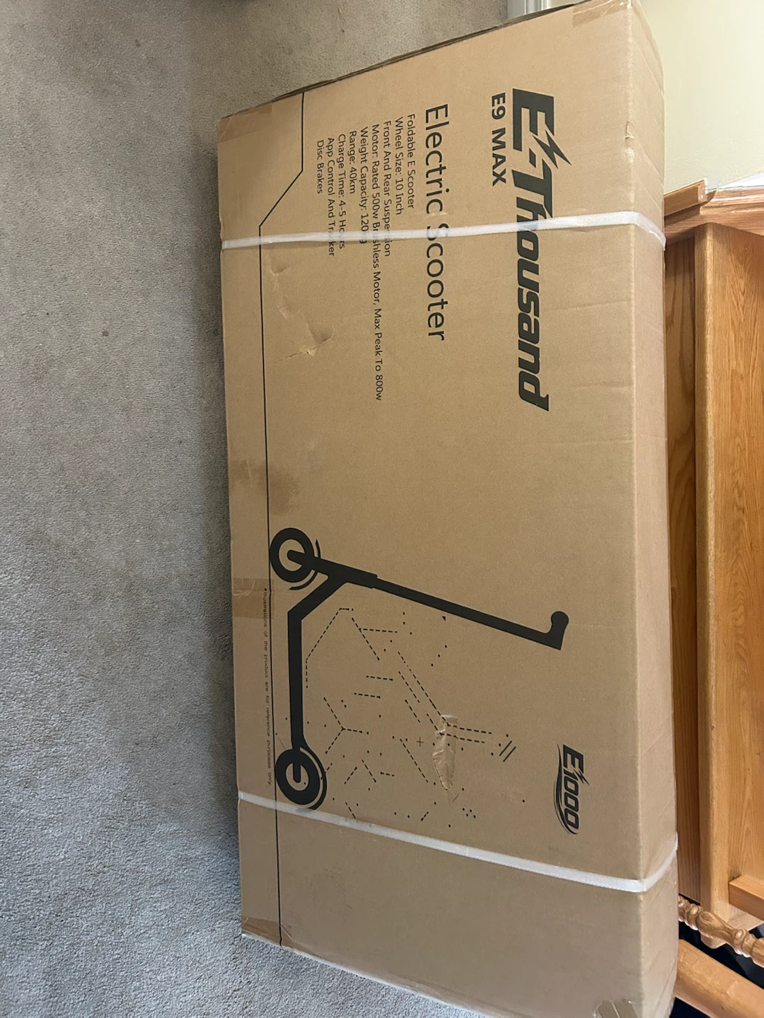 E Thousand E9 Max Electric Scooter - photo 3