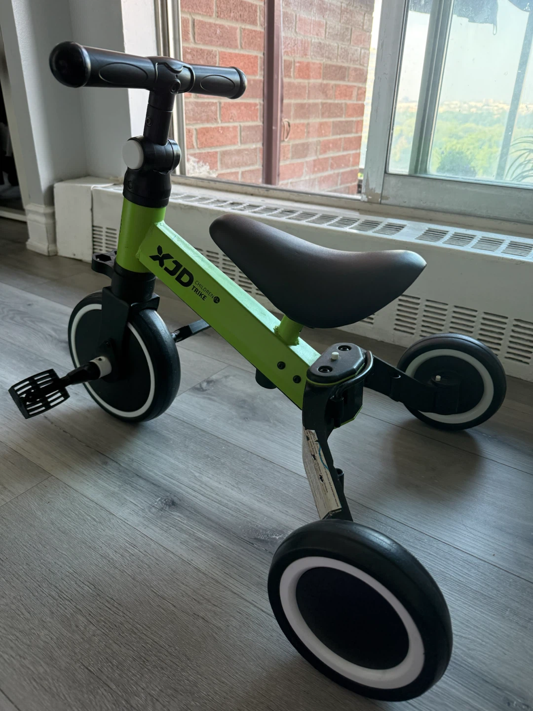XJD Green Convertible Tricycle and Balance Bike - photo 2