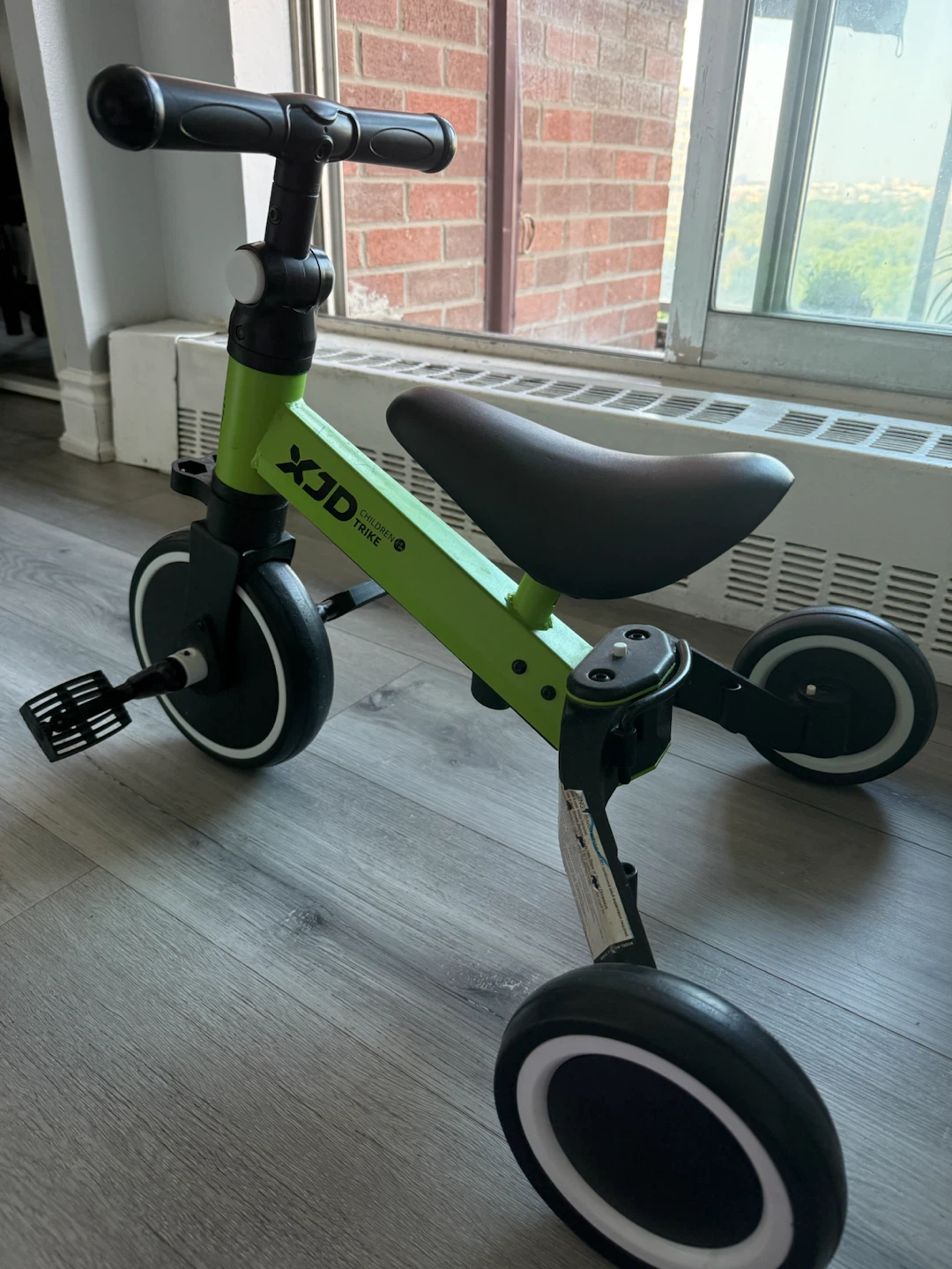 XJD Green Convertible Tricycle and Balance Bike - photo 3