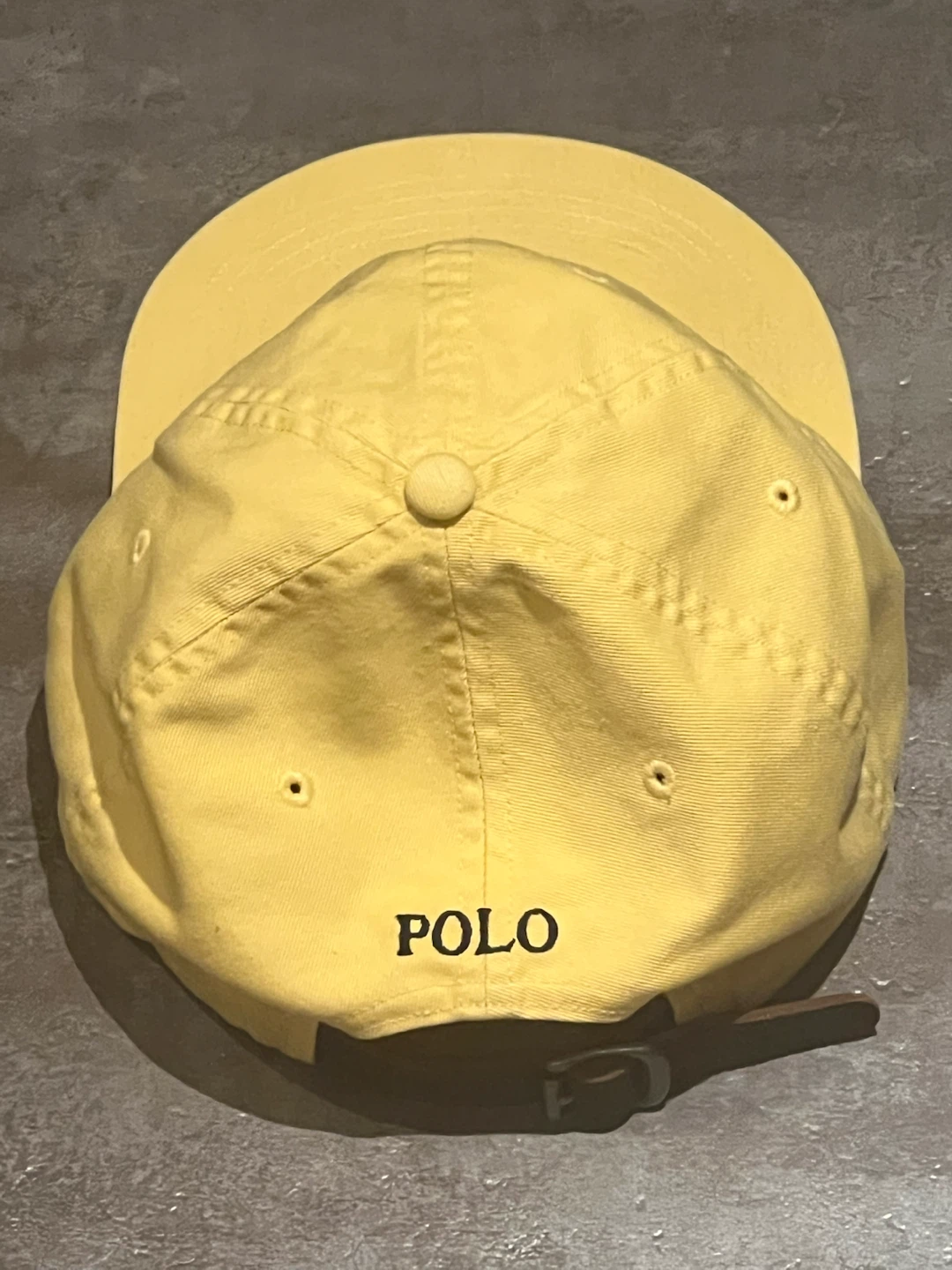 Yellow Polo Ralph Lauren Baseball Cap - photo 2
