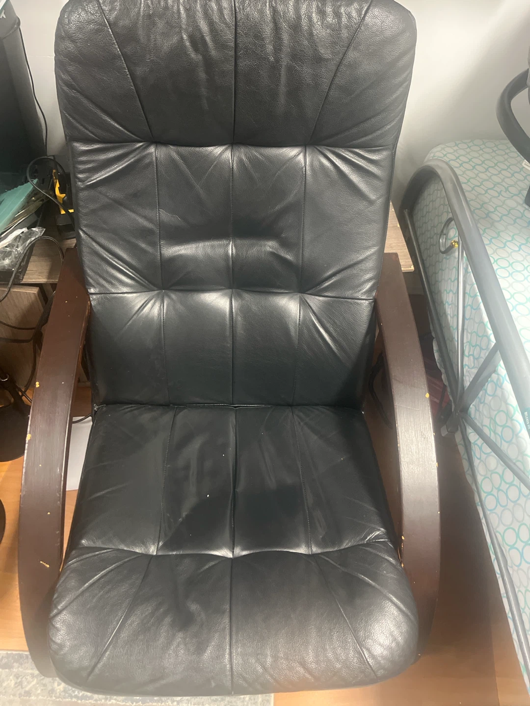 Black Leather Executive Chair