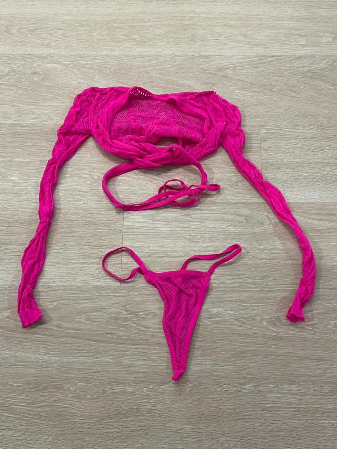 Women's Pink Lingerie Set- 2 Peice - photo 3