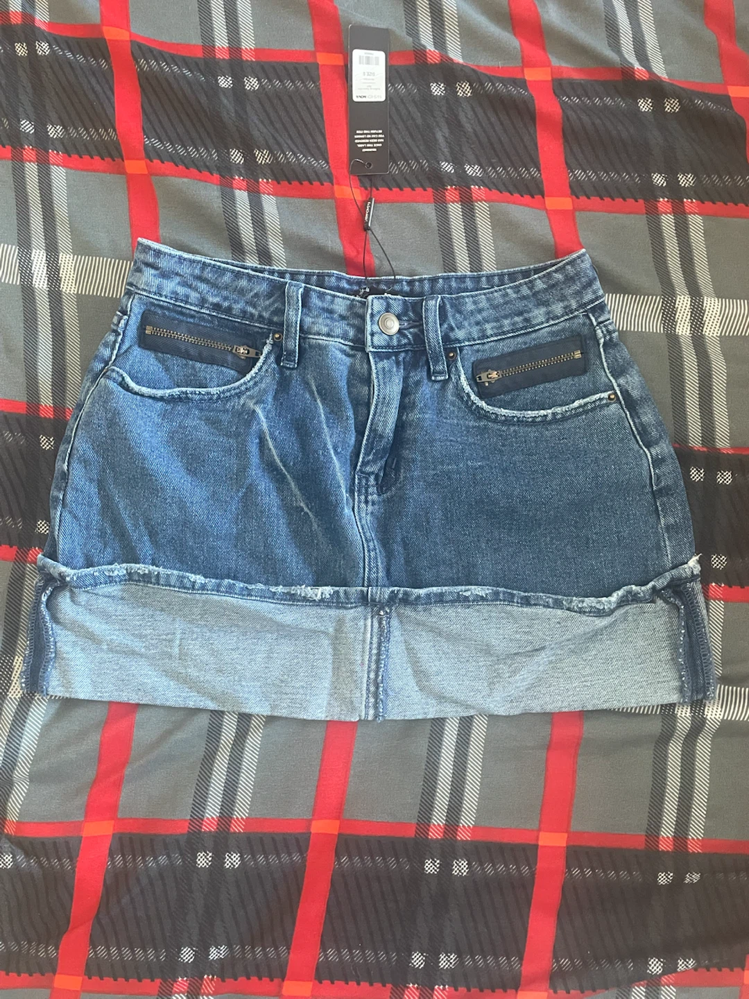 Denim Skirt - Size Small