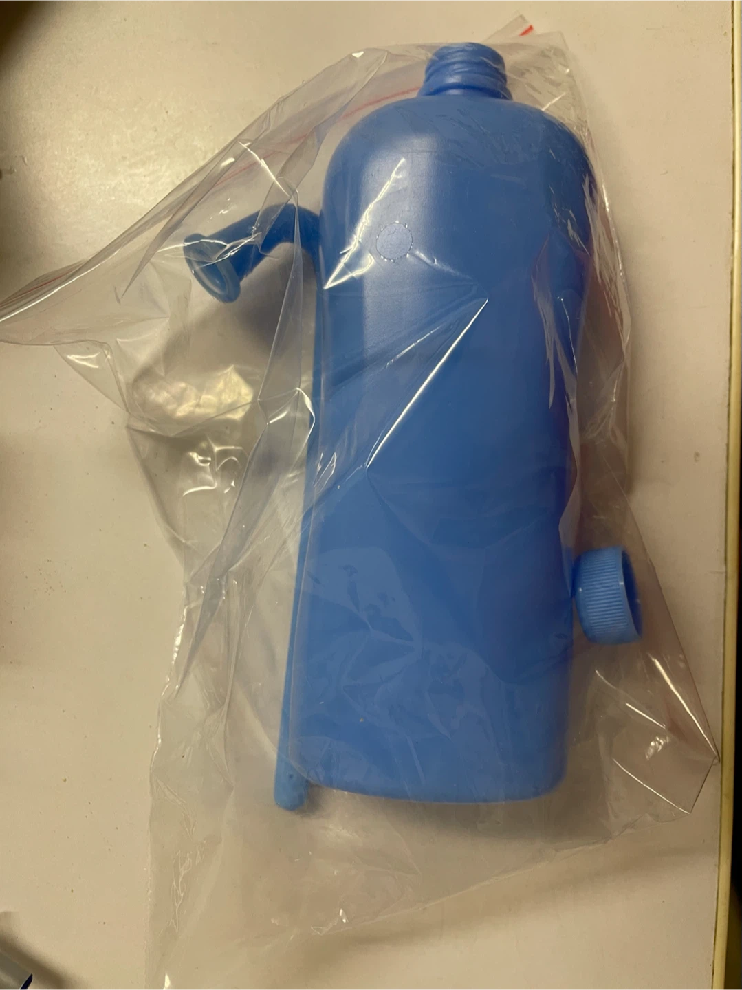ostomy bag, venting and flushing disposable fecal bag - photo 4