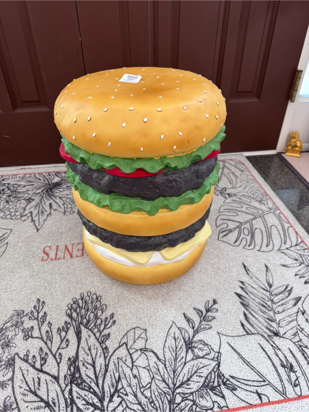 Hamburger stool