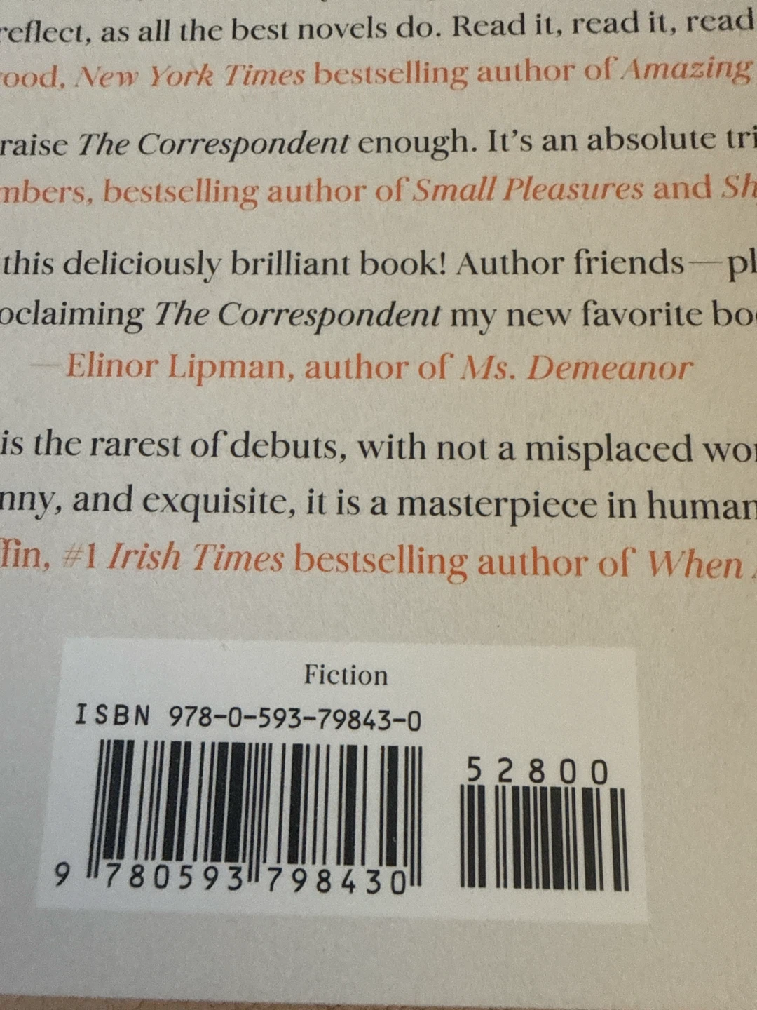 The Correspondent Novel by Virginia Evans - photo 3