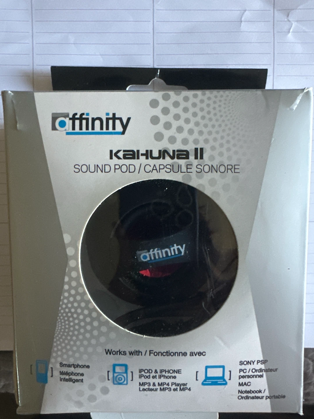 Affinity Kahuna II Sound Pod / Capsule Sonore