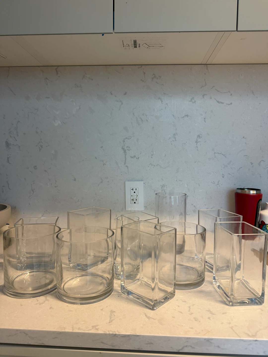 Assorted Glass Vases & Holders - photo 2