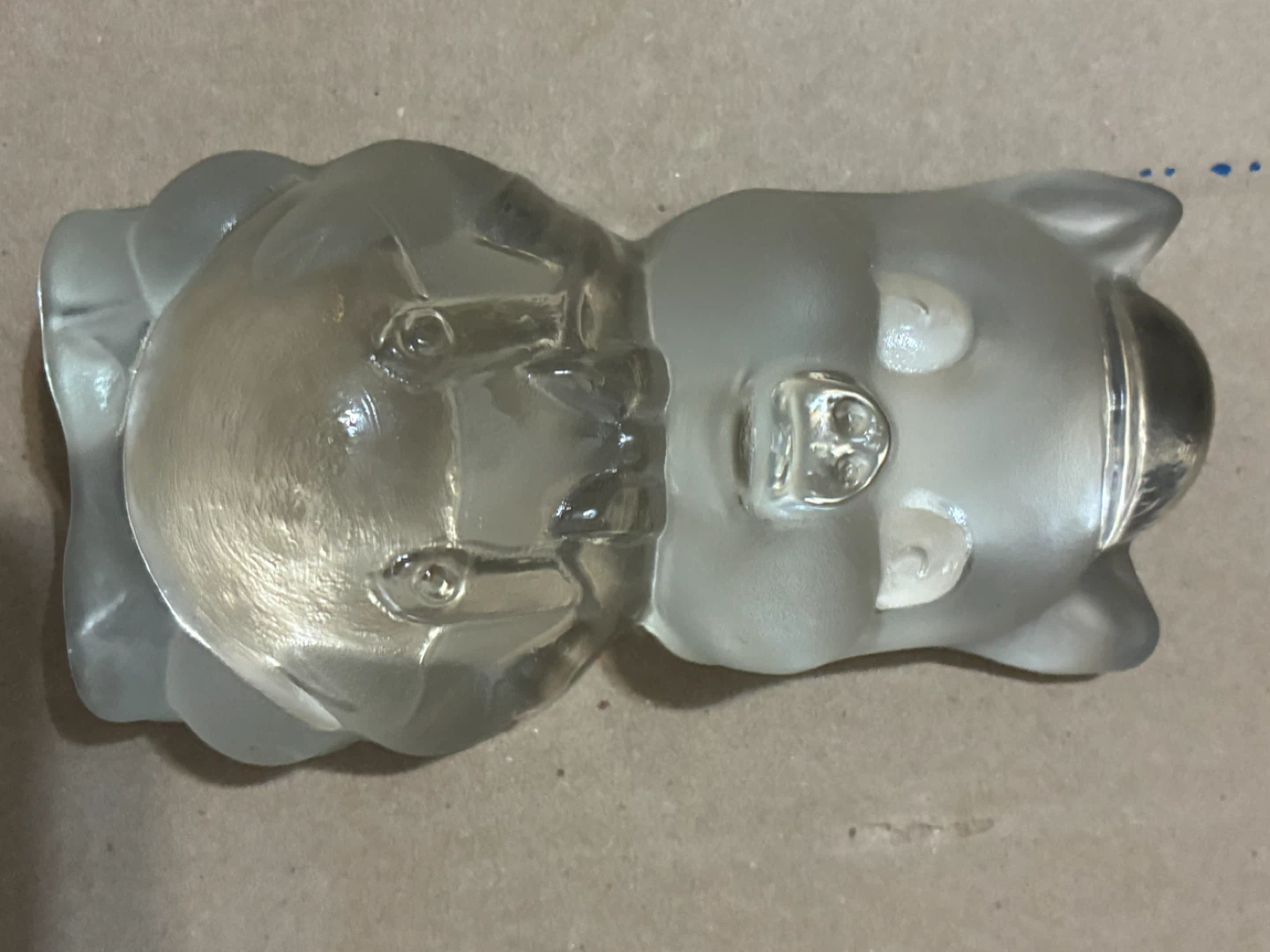 Set of Glass Animal Figurines