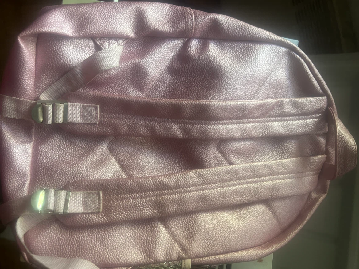 Pink Unicorn Backpack with Eyelashes - photo 2