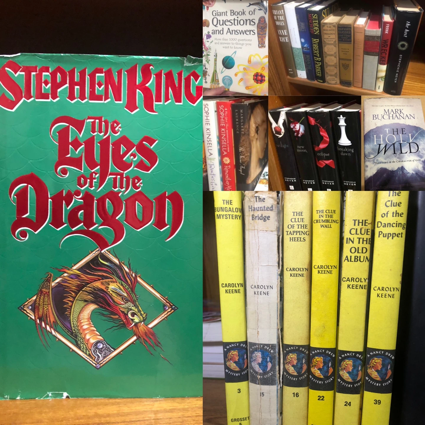 Large hardcover book lot! Moving — pickup ASAP! Price firm.