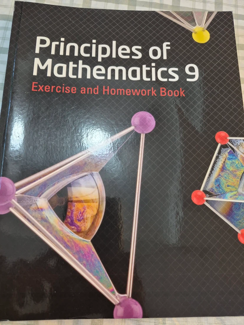 Principles of Mathematics 9 Exercise and Homework Book