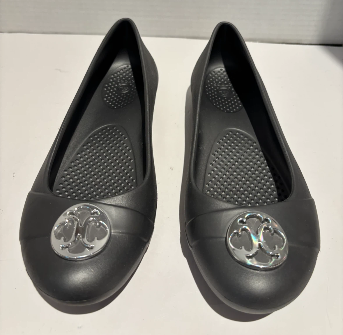 Crocs Women's Black Ballet Flats