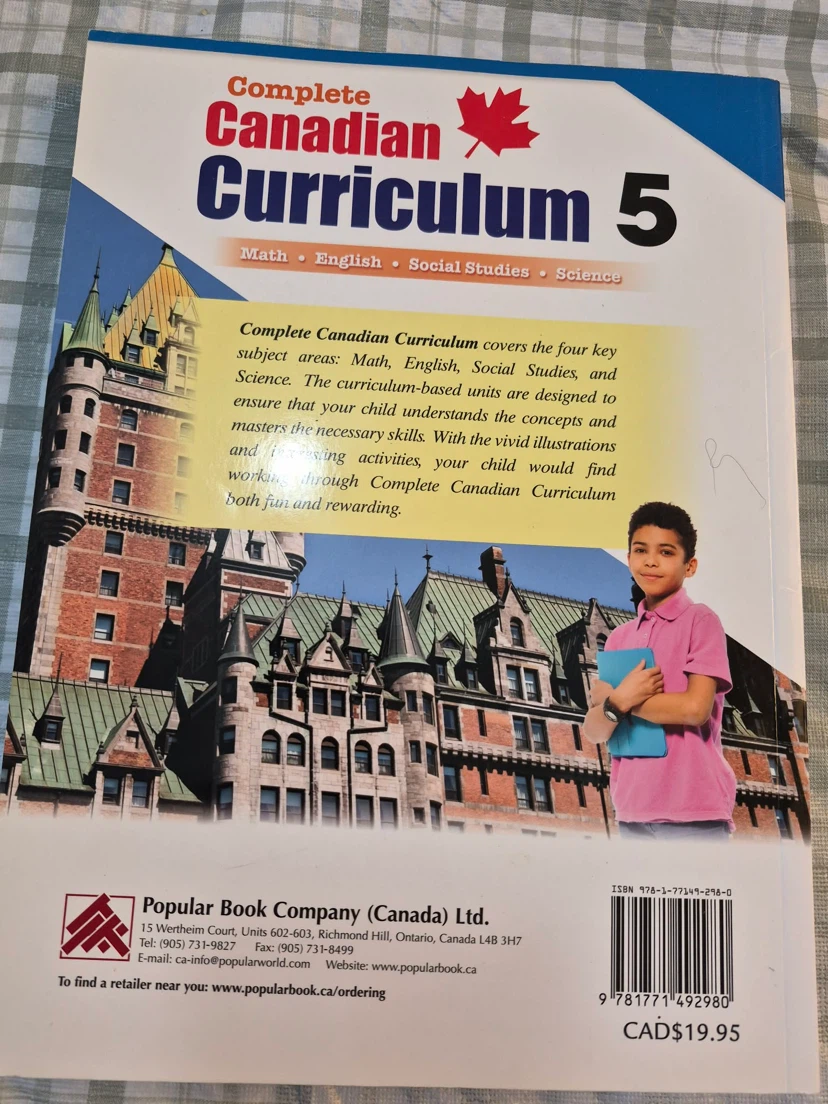 Complete Canadian Curriculum Grade 5 Workbook - photo 2