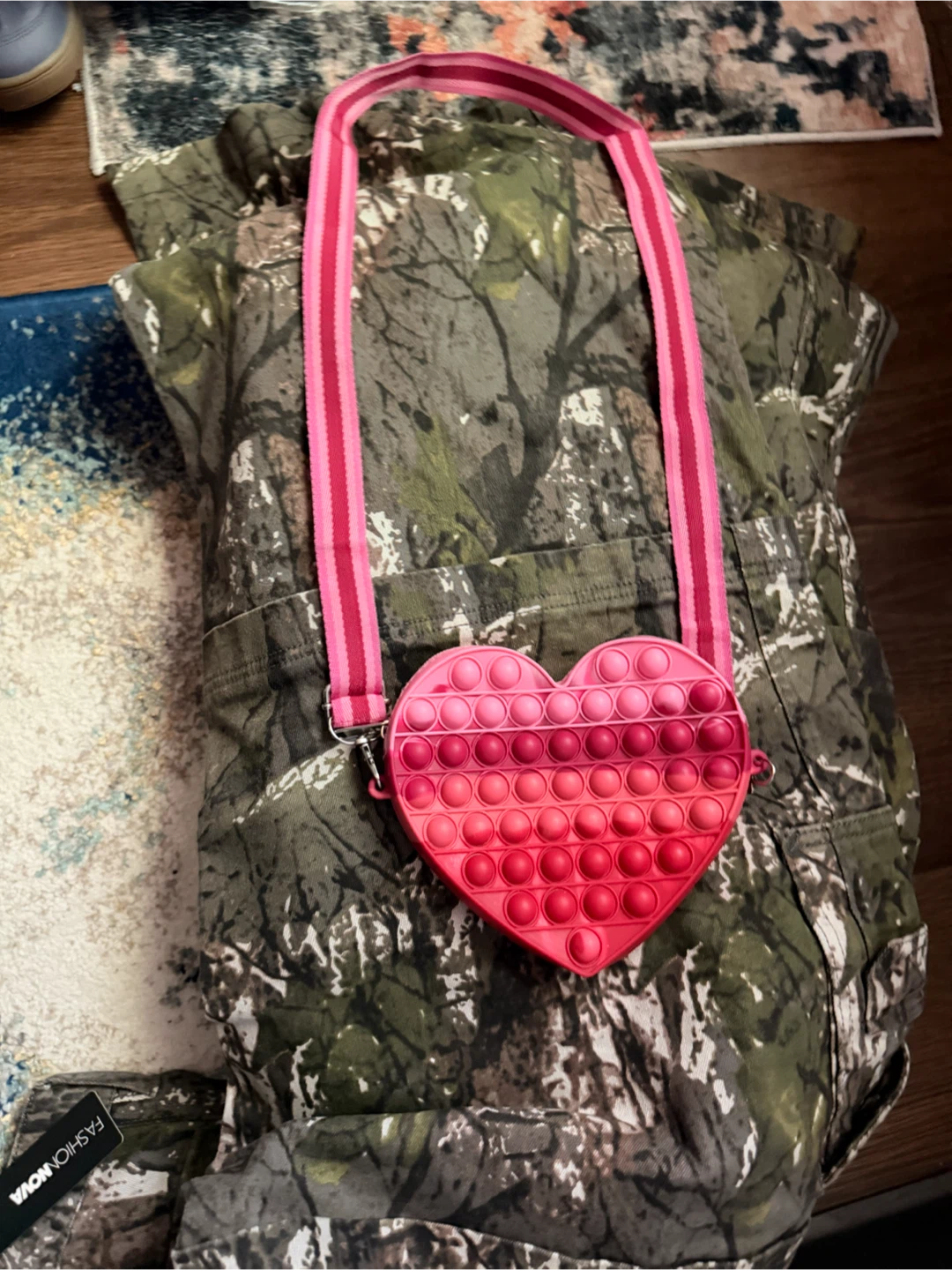 Heart Shaped Pop-It Purse - photo 2