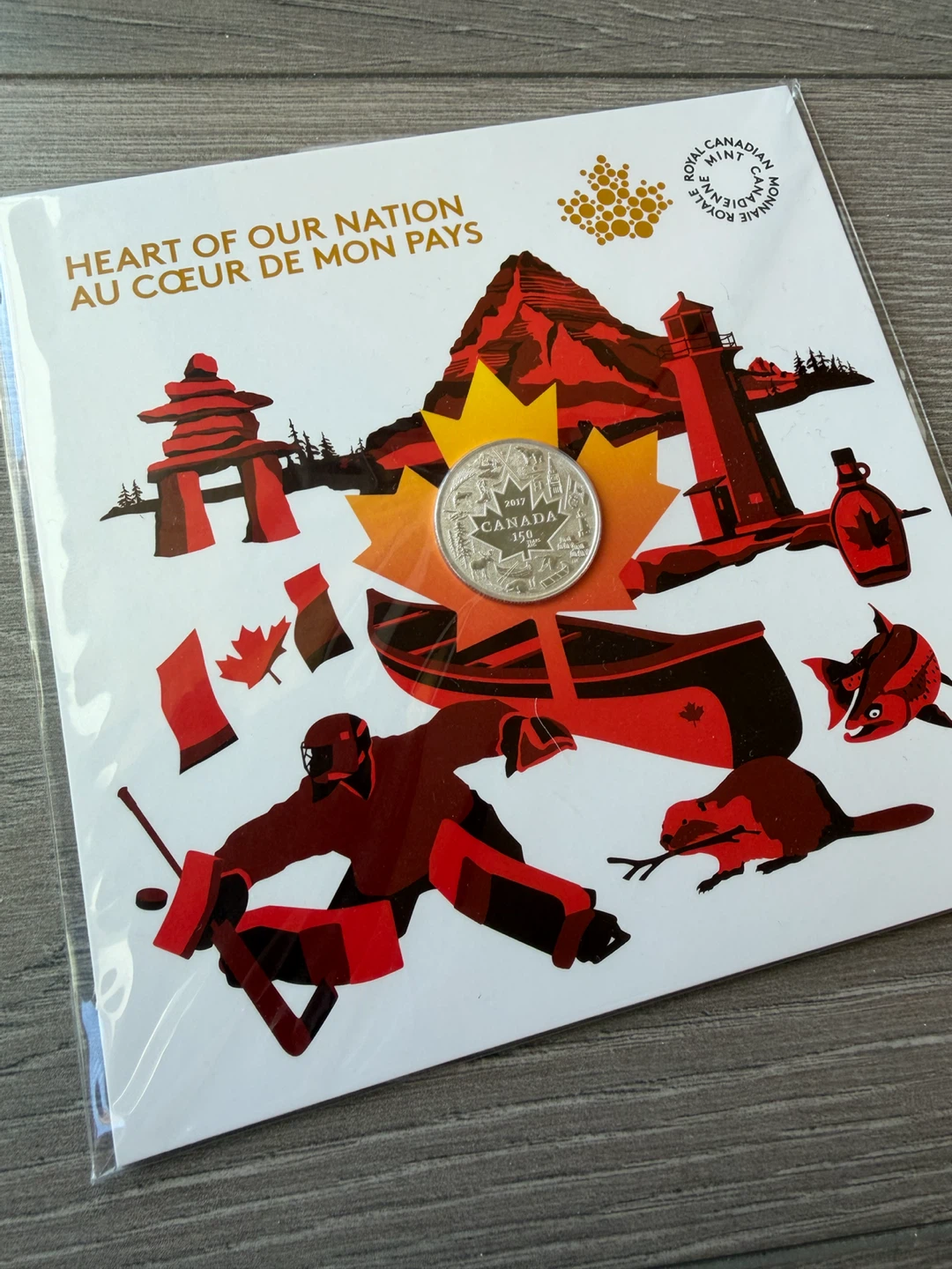 Royal Canadian Mint 2017 Canada 150 3 Dollar Coin