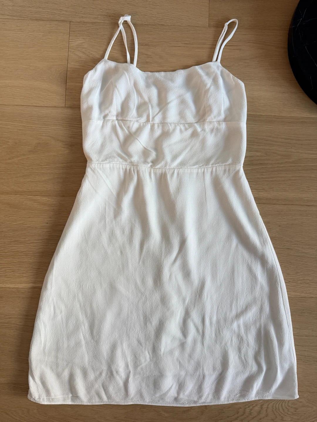 Aritzia Sunday Best White Mini Dress Size S - photo 4