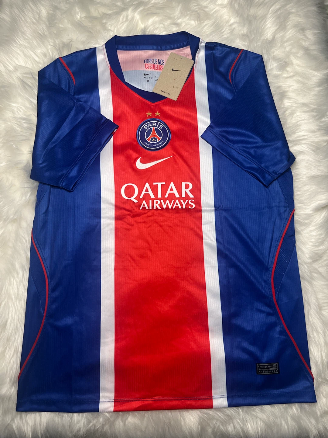 Brand New Soccer Jerseys (Real Madrid, PSG, Barcelona) - photo 2