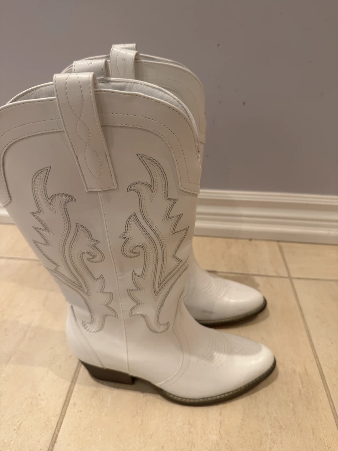 White Cowboy Boots