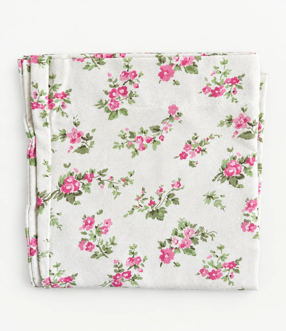 Two new pillowcases - cream & pink Laura Ashley
