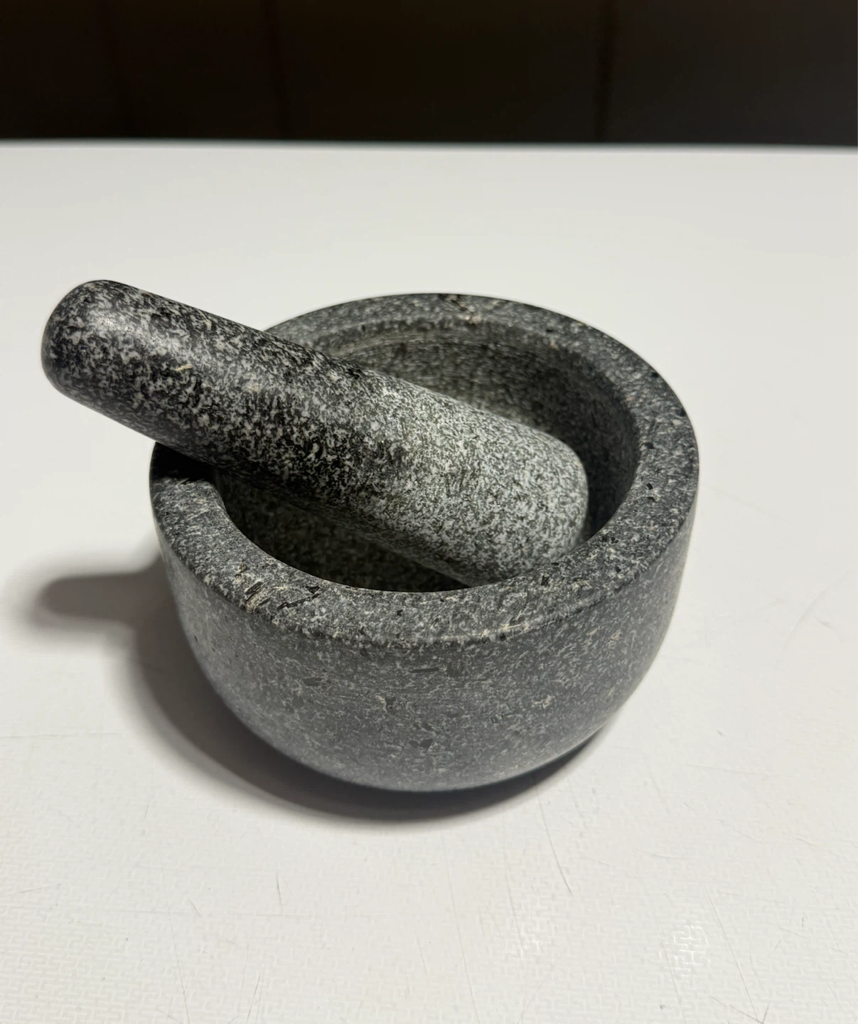 Granite Mortar & Pestle Spice Grinder