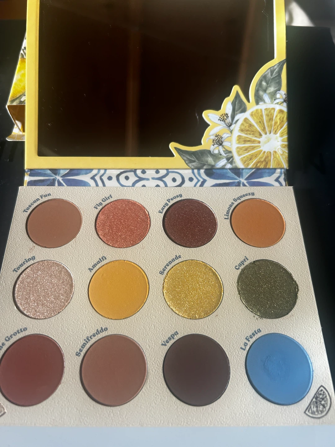 ColourPop Limoncello Pressed Powder Palette