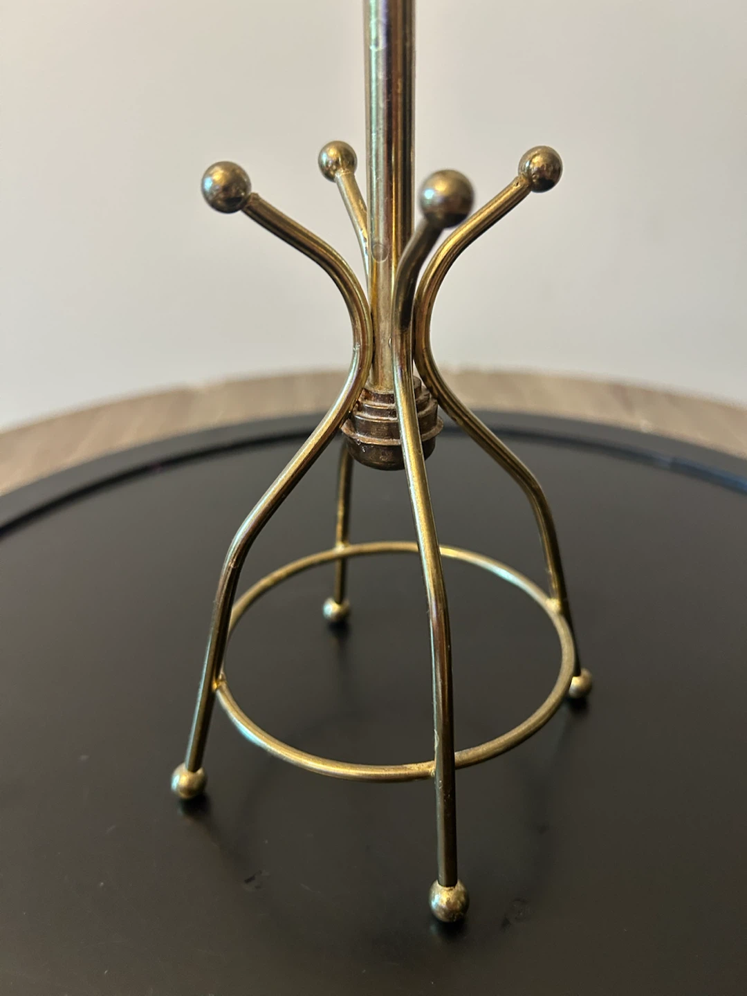 Vintage Brass Miniature Coat Rack – Jewelry Stand - photo 5