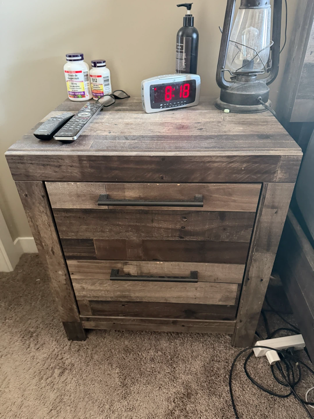 Rustic Wood Dresser with 6 Drawers - photo 3
