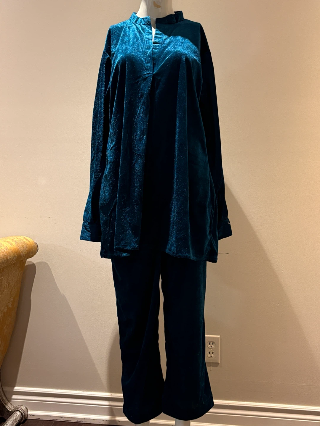 Velvet Pajama Set