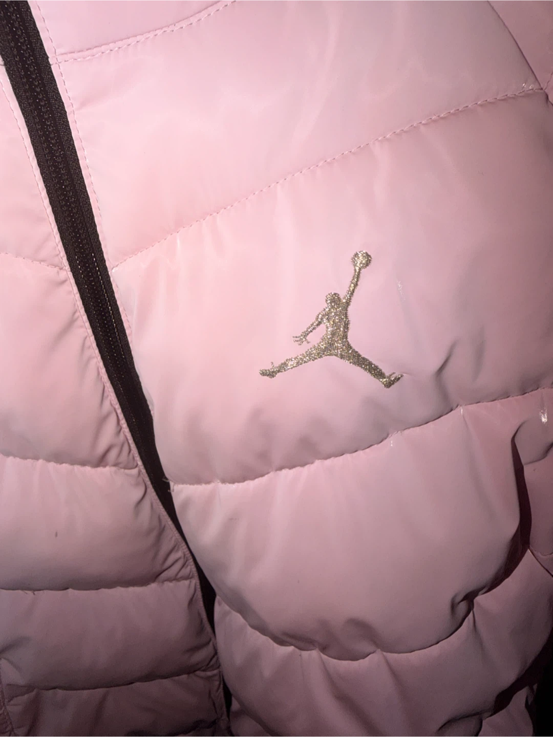 Jordan Pink Puffer Jacket