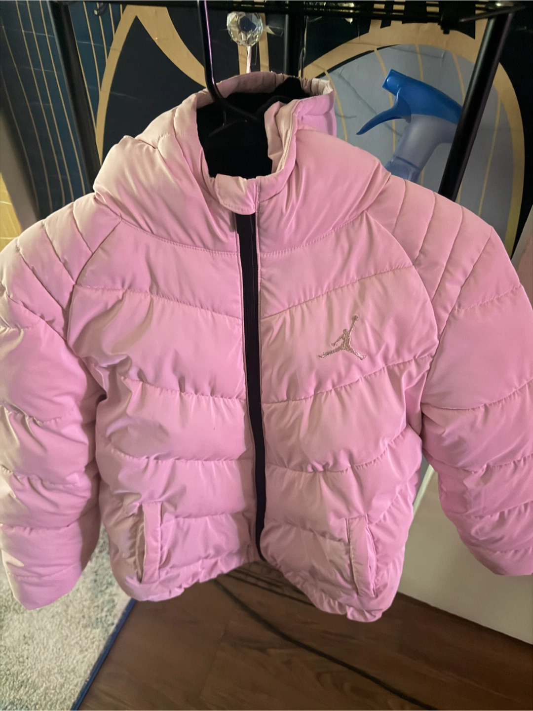 Jordan Pink Puffer Jacket - photo 2