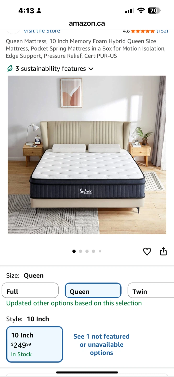 New Queen Mattress