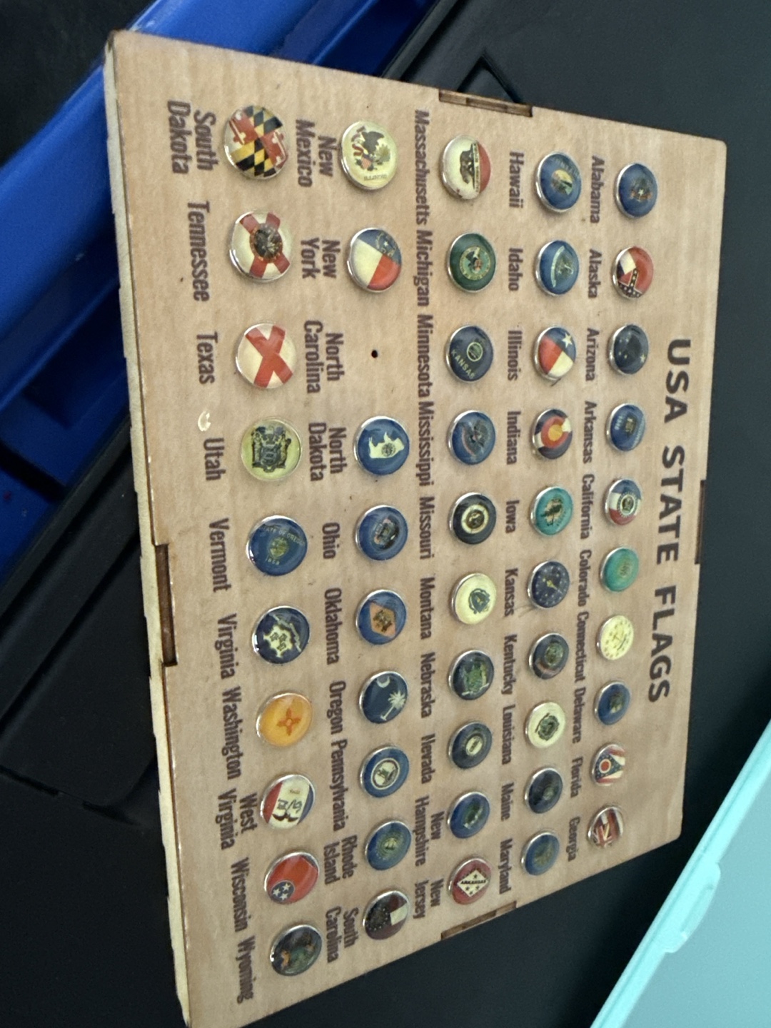USA State Flags and Map Decor Set - photo 2