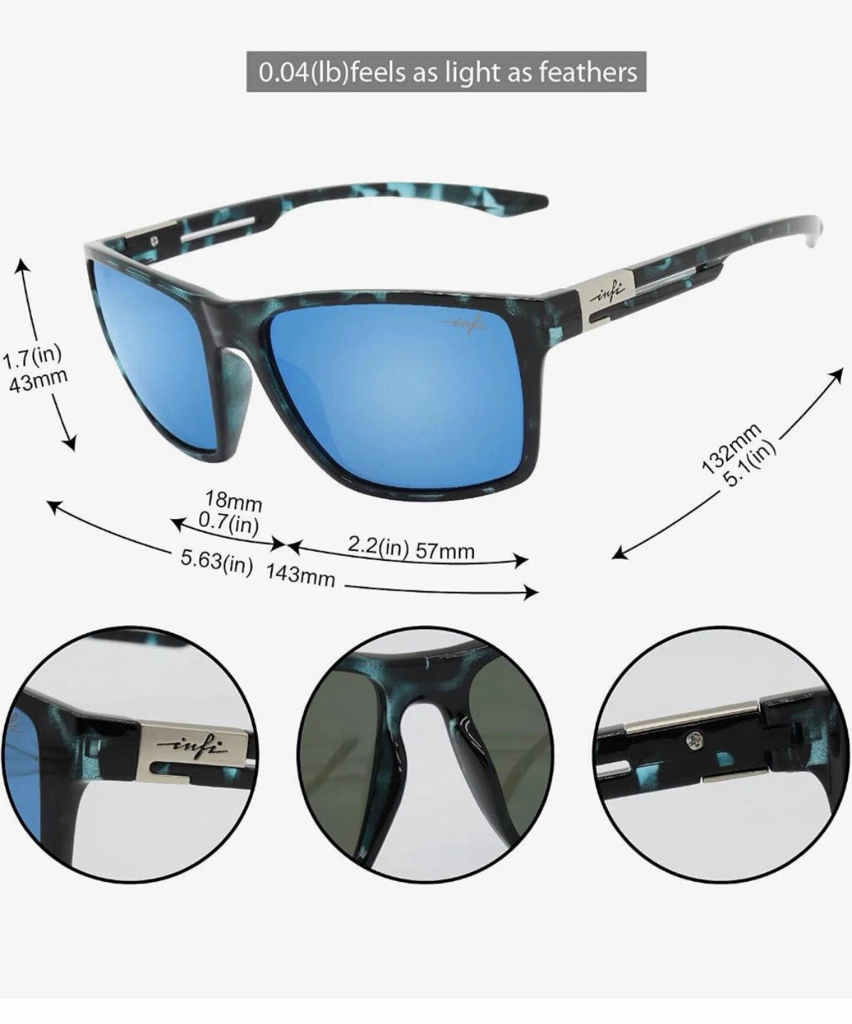 New INFI Polarized UV Protection Sunglasses - photo 3