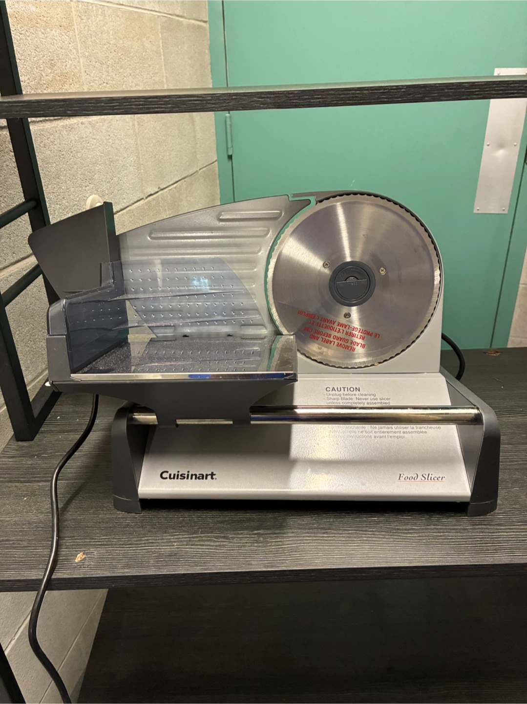 Cuisinart Food Slicer - photo 4