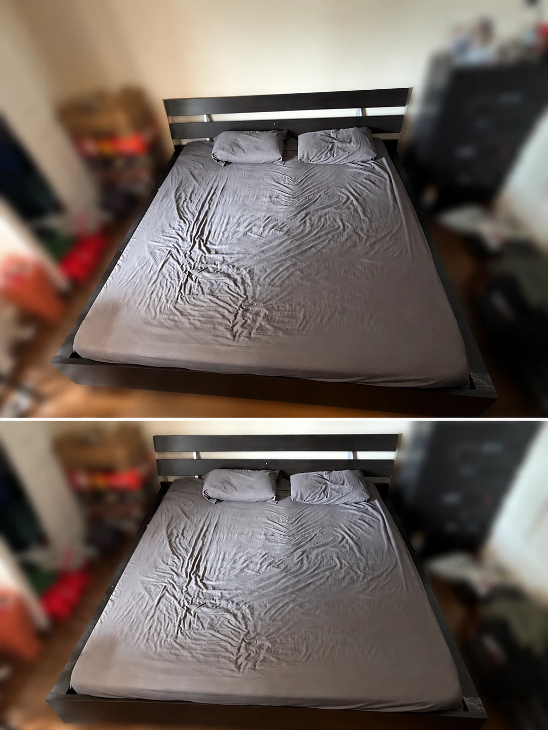 King sized bed with mattress - photo 2