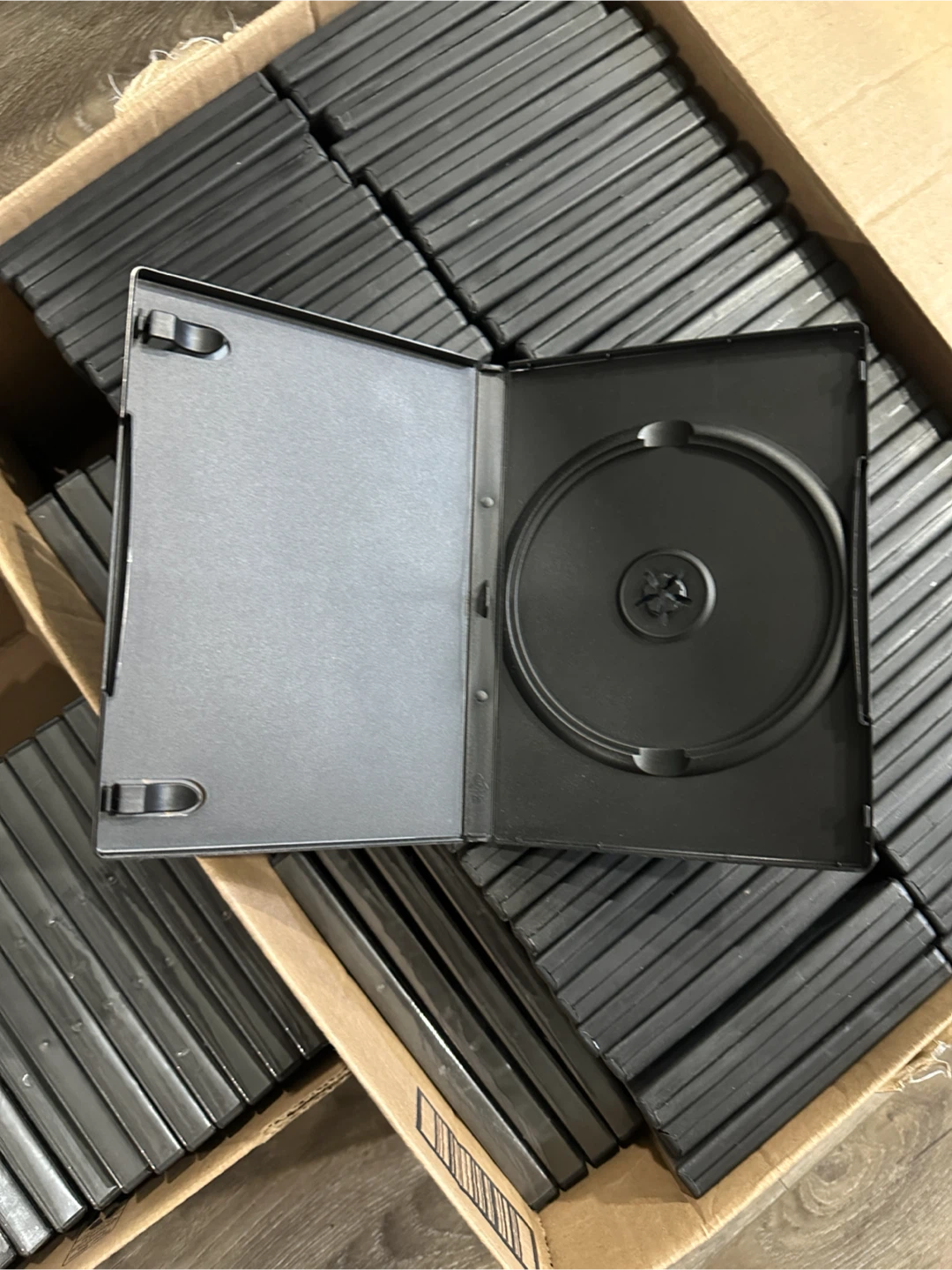 Bulk Black DVD Cases