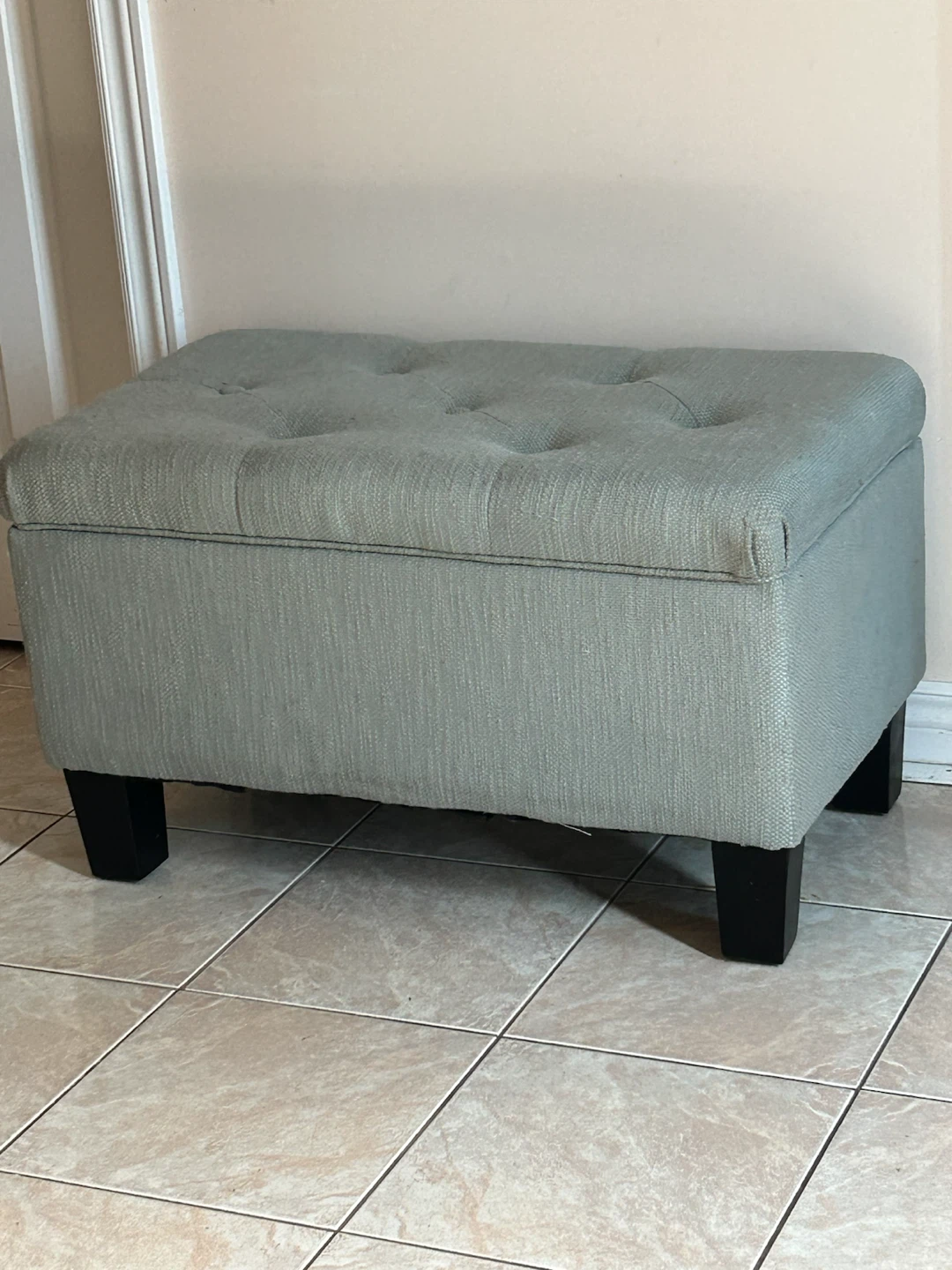 Tufted Storage Ottoman Bench - photo 2