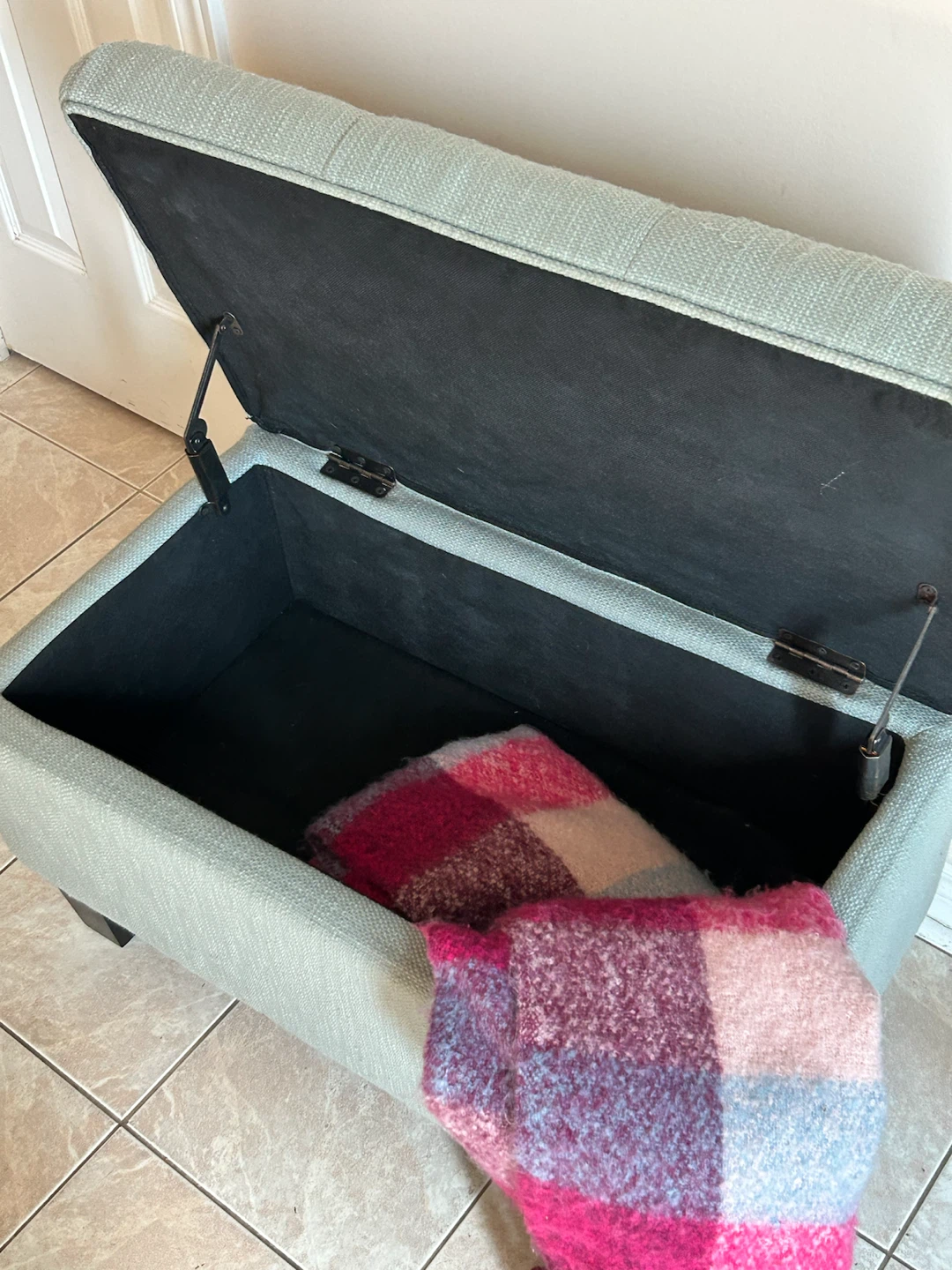 Tufted Storage Ottoman Bench - photo 3