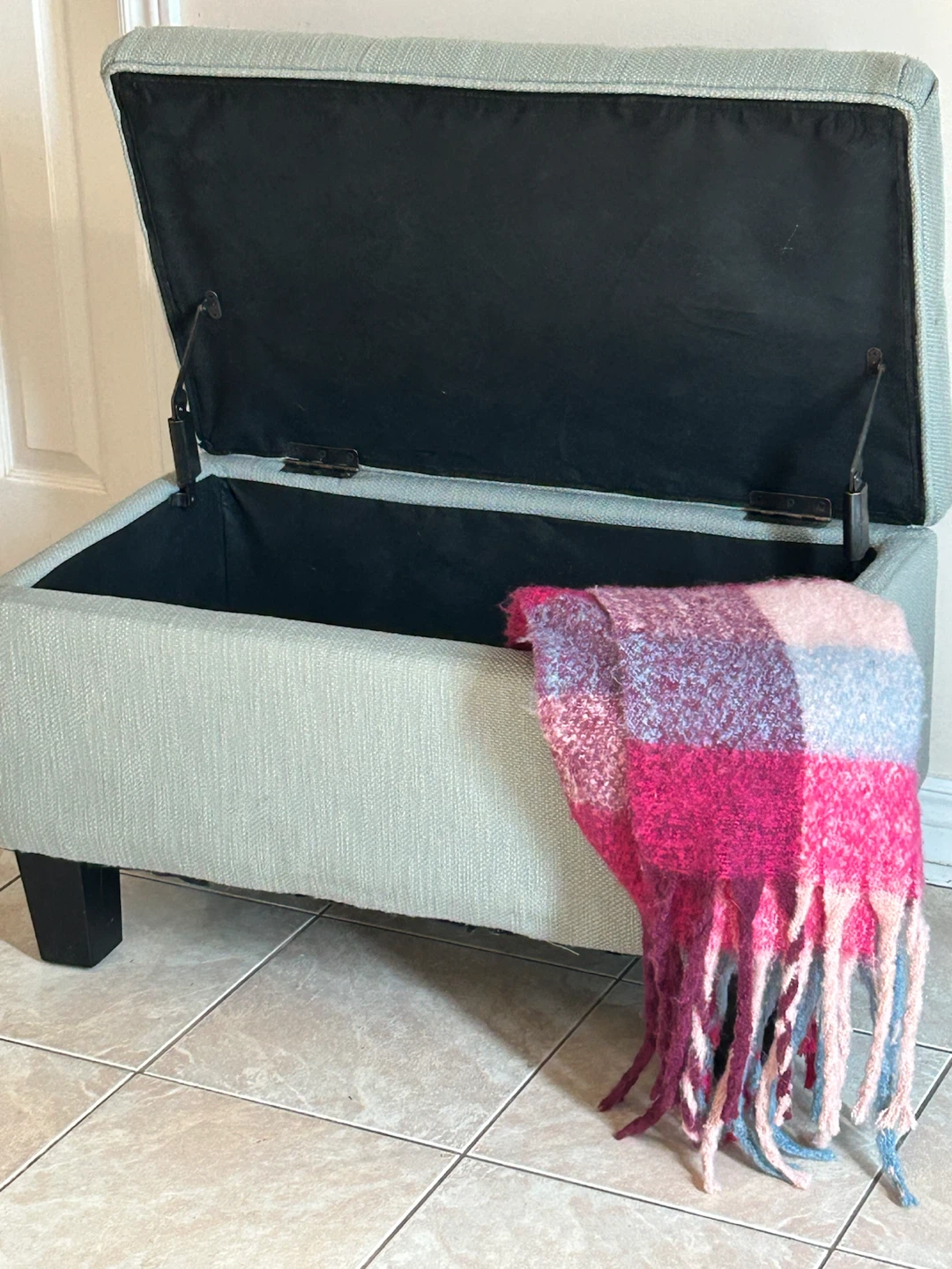 Tufted Storage Ottoman Bench - photo 4