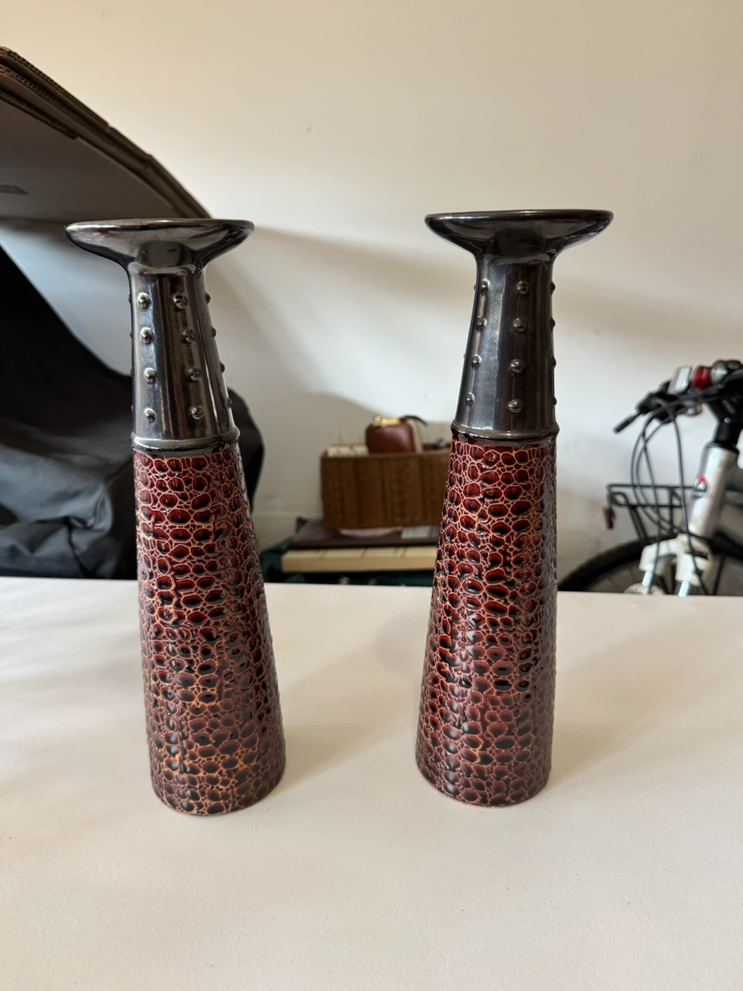 Pair of decorative vases