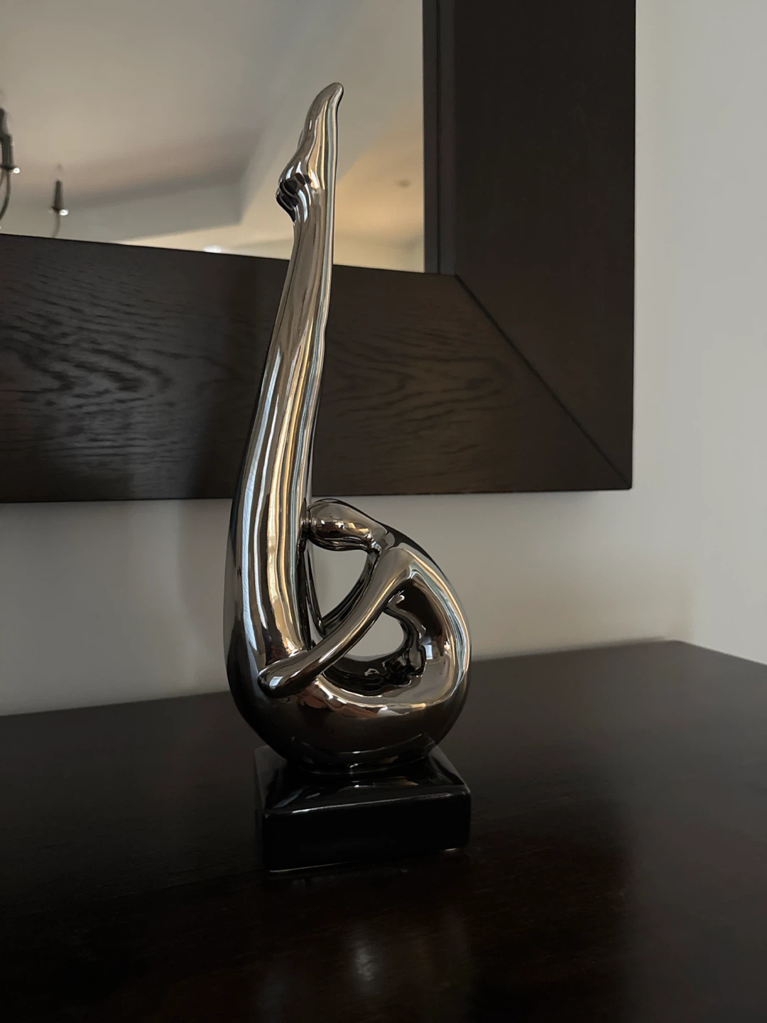 Modern Metal Sculpture Figurine