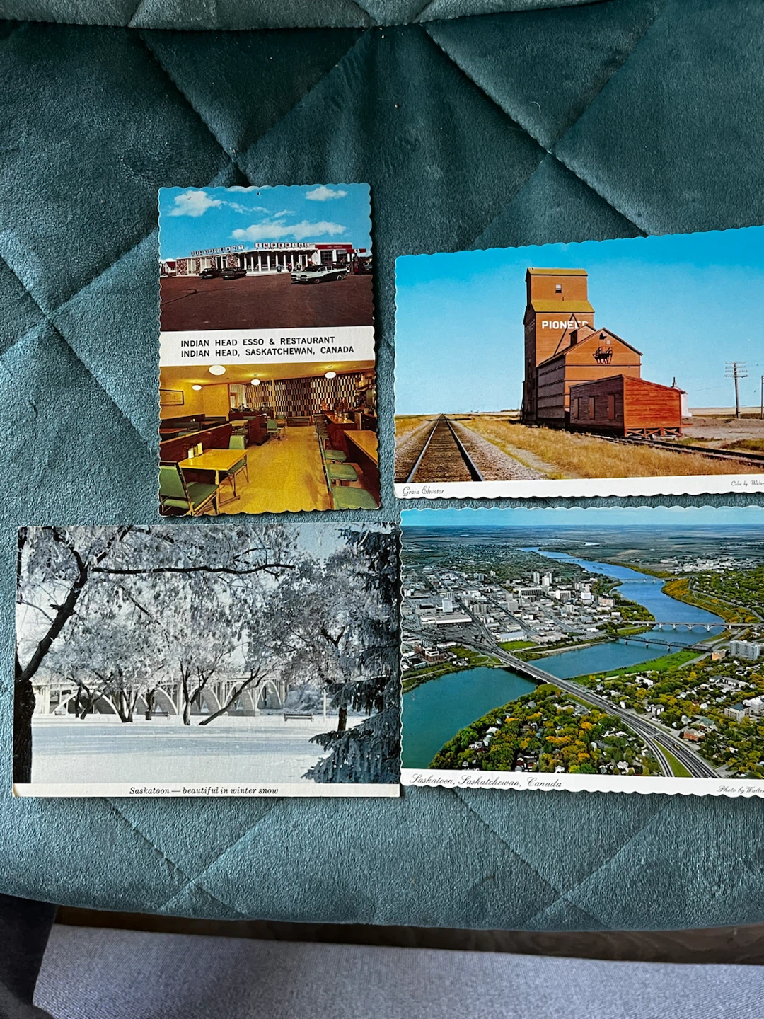 Vintage Postcards - Saskatchewan Scenes (4 Pack)