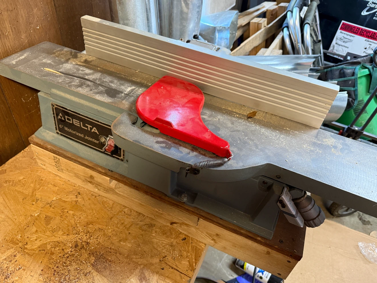 Delta 6" Motorized Jointer