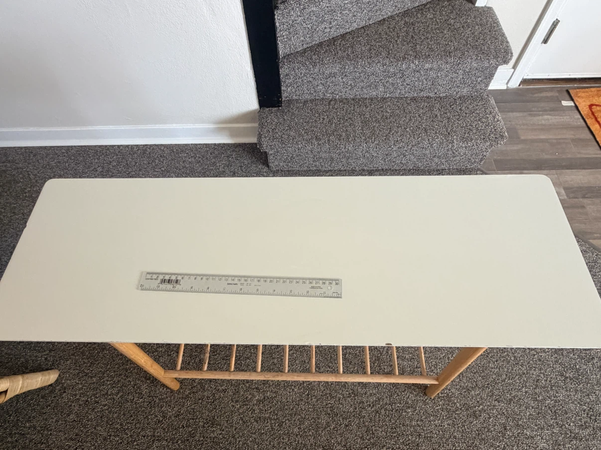 Entryway Table with Shelf - photo 3